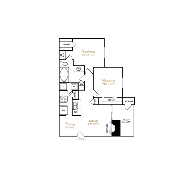 Unit 902 902 floor plan